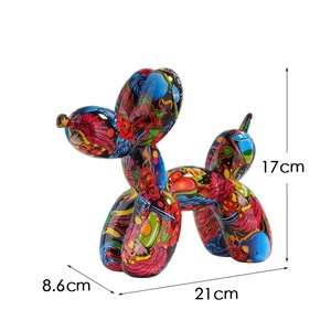 <span class=keywords><strong>Jeff</strong></span> <span class=keywords><strong>Koons</strong></span> <span class=keywords><strong>Ballon</strong></span> Chien Sculptures Statues Animaux Ballons Décor À La Maison Figurines À Collectionner Décoratif Drôle Artisanat De Noël - Product Image 4