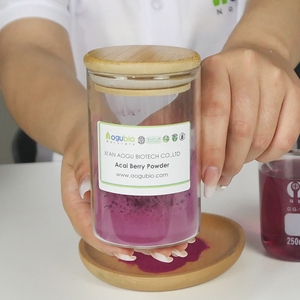 Aogubio Suministro Acai Berry en polvo muestra gratis <span class=keywords><strong>Acaiberry</strong></span> fruta en polvo Extracto de planta Acai Berry en polvo - Product Image 2