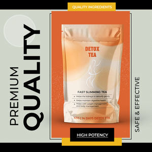 Thé détox rénal amincissant rapide en gros d'usine 14 jours pour adultes supplément nettoyant pour le corps détox en poudre OEM - Product Image 6