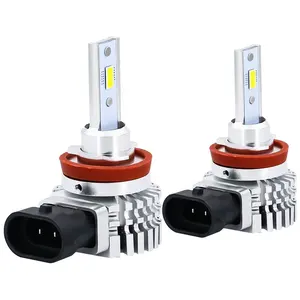 2 Cái H8 H11 Led Fog Lights Bulb 2SMD 1442LM 6000K Trắng Xe Lái Xe Chạy Đèn Tự Động Leds Ánh Sáng 12V 24V DJ282