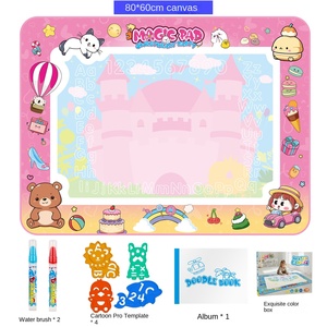 Lienzo de agua mágico súper grande transfronterizo, juguetes de dibujo para niños, pintura de agua transparente, pintura de agua de grafiti repetida - Product Image 6