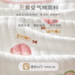 Combinaison pour bébé à manches longues en coton épais, pyjama d'hiver unisexe, vêtements pour nouveau-né, couche de base automne-hiver - Product Image 2