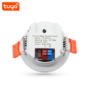 Trần gắn cơ thể con người chiếm cảm biến tuya ứng dụng thông minh Wifi con người hiện diện cảm biến với hơi thở phát hiện PST-ZY-M100-L - Product Image 2