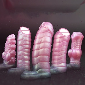 Funda de Pene de Fantasía para Hombres, Extensor de Pene, Funda para Pene con Anillo de Bloqueo, Retrasa la Eyaculación - Product Image 2