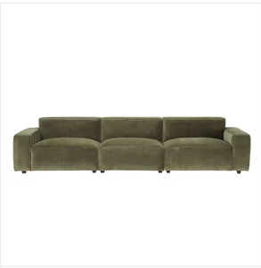 Canapé moderne simple et combiné de meubles de salon à 3 places en <span class=keywords><strong>velours</strong></span> Canapé modulaire nordique - Product Image 1