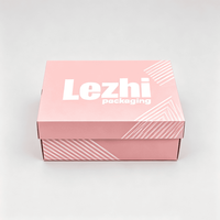 Boîtes de rangement pour chaussures avec impression de logo personnalisée, grande taille, rouge et noir, boîte à chaussures pour baskets
