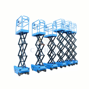 CATHAYLIFT Premium Volledig Geautomatiseerde Zelfrijdende Schaarlift van Manganstaal, 6,8m Hoogte voor Binnen/Buiten Gebruik CE 2 - Product Image 1
