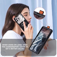 Pochette étanche universelle Airbox pour téléphone, étanche IP68, 6,9 pouces, écran tactile sous-marin pour la natation, la plongée, pour iPhone Samsung