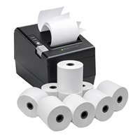 Kertas Printer Thermal 57mm Kertas Thermal Lebar 2 Inch 57*30 57*40 80*40 80*50 80*60 80*80 gulungan kertas thermal