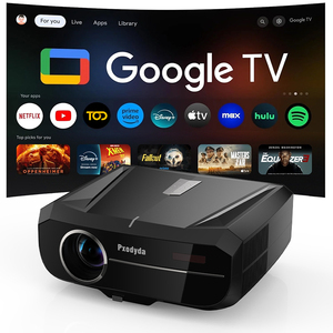 โปรเจคเตอร์พกพา EU New Smart Google TV พร้อม Wifi BT อัตโนมัติ 4K สมาร์ทโปรเจคเตอร์ สำหรับดูหนัง โทรศัพท์มือถือ และเล่นเกมไร้สาย - Product Image 1