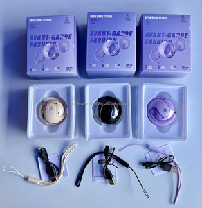 By01 Tai nghe over-ear không dây thực sự có màn hình LED IPX-4 Tai nghe khử tiếng ồn kỹ thuật số chống nước - Product Image 5