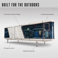 Maison mobile personnalisée préfabriquée, mini-maison, cabane pour village de vacances