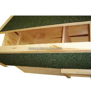 Protezione Anti-tempo in legno riccio casa gabbia riccio con 2 ingressi/protezione da gatti legno Logo personalizzato pasta di stampa - Product Image 4
