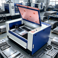 Máquina de Corte Láser de Fibra Híbrida Industrial 1390 con Motor Servo XY Leadshine, Cortadora Láser para Metal y No Metal