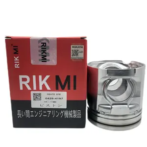 RIKMI جودة مكبس D7E D7D لديوتز محرك الديزل الآلات أجزاء المحرك 0429-4197 المحرك طقم تصليح المصنع مباشرة