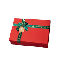 Set di Adesivi Natalizi Personalizzati con Stampa di Cartoni Animati Carini, Etichette Decorative in Carta Sintetica per Confezioni