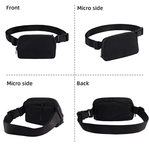 Mini sac <span class=keywords><strong>banane</strong></span> unisexe avec <span class=keywords><strong>sangle</strong></span> réglable, vente en gros - Product Image 5