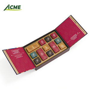 Boîte de calendrier de l'avent personnalisée, boîtes rigides de <span class=keywords><strong>compte</strong></span> <span class=keywords><strong>à</strong></span> <span class=keywords><strong>rebours</strong></span> de 12 jours, papier couché, emballage cadeau pour chocolats - Product Image 3