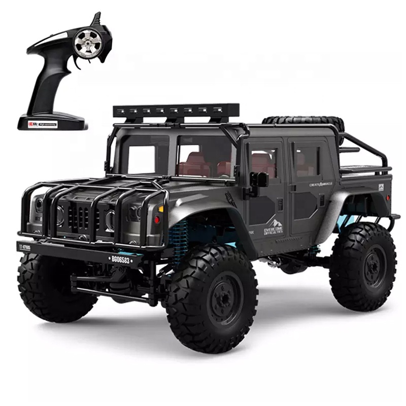 高速1/122.4G 4X4H1モデルSUV車オフロードクライミング合金金属