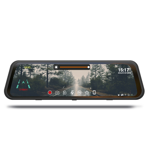 9.66 pouces HD IPS écran tactile voiture Dash Cam Vision nocturne 1080p Stream véhicule DVR avec 2 lentilles Wifi enregistrement en boucle - Product Image 1