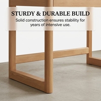 Bureau d'étude moderne en bois naturel pour enfants avec panneau perforé, tiroir de rangement et étagère – Robuste et durable pour l'école, la chambre et la salle de jeux