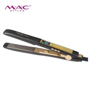 Piastra per Capelli Professionale MAC con Display LCD, <span class=keywords><strong>Ferro</strong></span> Piatto in Titanio, 480 Gradi, per Saloni di Bellezza - Product Image 6