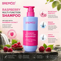 Champú y Acondicionador Profesional de Marca Privada con Esencia de Fruta Multifuncional de Frambuesa, Hidratante, Nutritivo y Suavizante para el Cabello