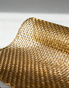 Maille de fil de cuivre rouge tissée de qualité supérieure pour blindage EMF RF, filtre <span class=keywords><strong>Faraday</strong></span>, soudure, cuivre pur, maille carrée 40, 2m <span class=keywords><strong>max</strong></span>. - Product Image 4