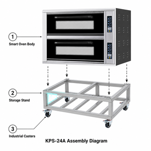 Commercial Bakery <strong>Oven</strong> Croissant Automatic Bakery Machine <strong>Baking</strong> <strong>Oven</strong> Electric <strong>Oven</strong> for Bakery Restaurant Snack Food Factory - Product Image 6
