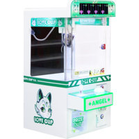 Usine vend des mini machines à griffes à écran à matrice de points Consoles de jeu à pièces avec plateau comprenant des matériaux métalliques