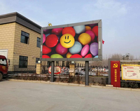 Panneau LED matriciel à pixels IP65 haute luminosité P2.5 pour affichage extérieur avec graphiques pour magasin de détail