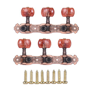 <span class=keywords><strong>Alice</strong></span> AOS-022V2P acustica classica chitarra accordatura tasti pioli corda accordatori teste macchina con bronzo viola placcato 1 paio - Product Image 1