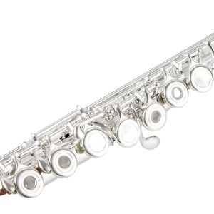 <span class=keywords><strong>Flauta</strong></span> de doble acción de 16/17 llaves, llave E, llave C, plateada, de grado <span class=keywords><strong>profesional</strong></span>, para exámenes, actuaciones y otros usos, suministro transfronterizo - Product Image 3