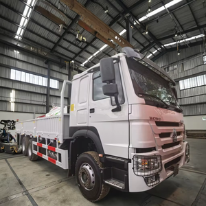 Sinotruck yeni Howo kargo kamyonu 300hp320hp LHD/RHD Euro2 dizel 6*4 kamyon çin'de yapılan ulaşım için iyi fiyat kamyon - Product Image 1