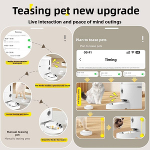 Akıllı Otomatik Plastik Evcil Hayvan Besleyici 3L Zamanlı ve Bölmeli Besleme Köpekler için Şık Standart Sürüm - Product Image 3