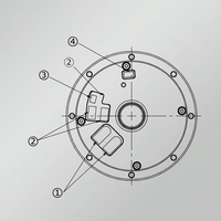 Module de joint robotique flexible de 70 mm avec moteur et double encodeur absolu 16+18 bits pour un contrôle précis