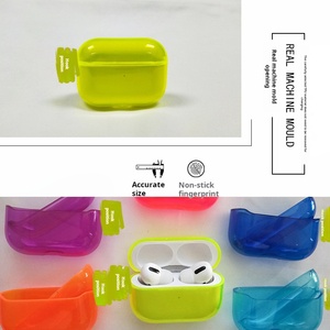 Étui en silicone <span class=keywords><strong>personnalisable</strong></span> en stock, style dessin animé fluorescent, pour AirPods Pro, antichoc, sans fil, pour écouteurs Bluetooth - Product Image 3