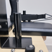 Máquina de Pilates Reformer Comercial de Aluminio con Certificación CE, Telescópica, Duradera, Personalizada OEM, para Ejercicios de Core, Venta al por Mayor
