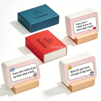 Jeu de société pour couples personnalisé en usine, jeux de société pour adultes, cartes de relation, conversation, jeu de cartes de langage d'amour pour couples