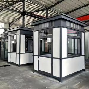 Cabine de sécurité préfabriquée en acier léger, imperméable, moderne, écologique, à faible coût - Product Image 4