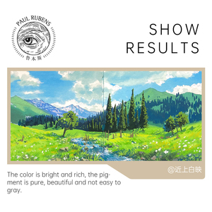 Peintures à l'eau opaques de qualité artistique Rubens Premium Pigment <span class=keywords><strong>Tubes</strong></span> de 15 ml 12 couleurs 24 couleurs 36 couleurs pour le dessin et les projets artistiques - Product Image 5