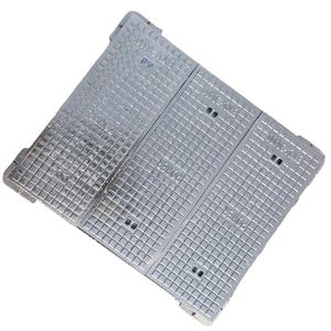 EN124 준수 A15 도난 방지 주유소 사각 하수도 씰 맨홀 커버 철 스틸 400x500x30mm 모델 사용자 정의 치수 - Product Image 6