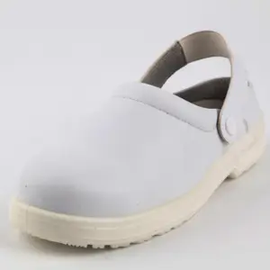 가오미 모닝 글로리 여성 간호사 신발 흰색 극세사 PU 사출 안전 신발 전기 공장 신발