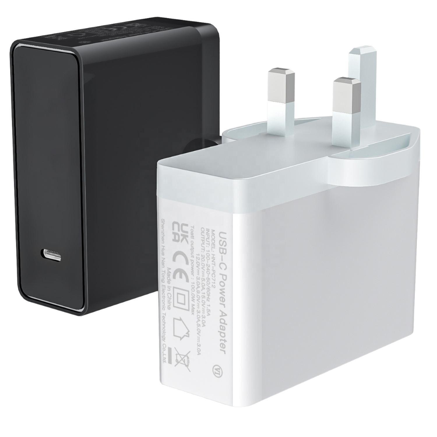 100 Вт выход индивидуальный логотип PD QC3.0 USB зарядное устройство быстрое 100W Gan зарядное устройство адаптер для совместимых с EU/US/UK мобильных телефонов
