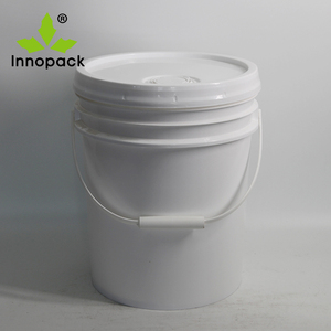 Cubos de plástico de calidad alimentaria Cubo de patatas fritas a la venta Cubo de plástico para alimentos con logotipo impreso con tapas - Product Image 1