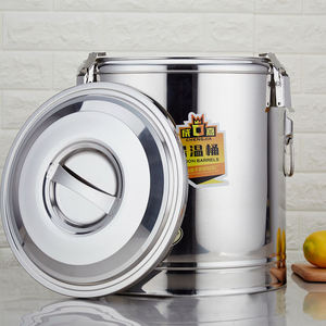 ถังเก็บความเย็นทรงกระบอกฉนวนกันความร้อนสองชั้นทำจากสเตนเลสหนา - Product Image 3