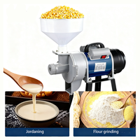 Mini moulin à grain portable, machine à moudre les arachides, le maïs, le riz, la farine pour un usage domestique