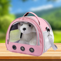 Sac de transport pliable transparent pour reptiles et petits animaux, avec logo personnalisé, faible MOQ, idéal pour perroquets et oiseaux