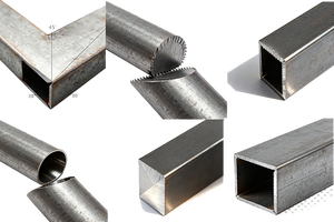 Scie à ruban de coupe de métal de haute précision Machine de scie à ruban horizontale manuelle pour l'acier - Product Image 3