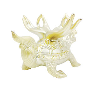 Diseño personalizado de alta calidad chino Xuanwu estatua de oro escultura Metal dragón tortuga Premio regalo de recuerdo decoración del hogar resina - Product Image 5
